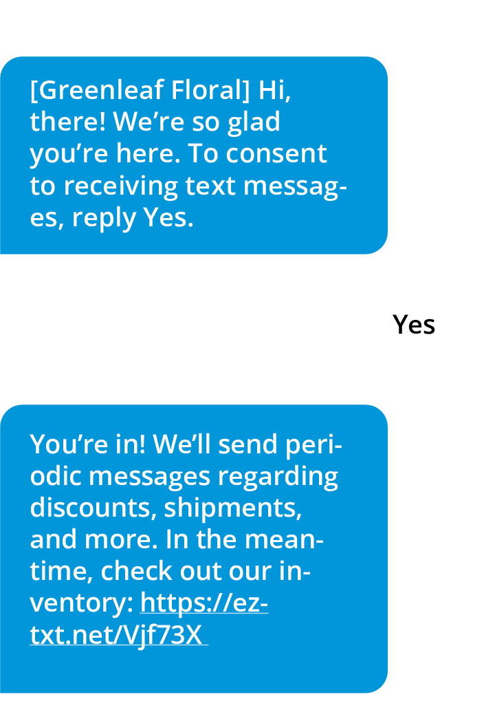 Sample Text Message